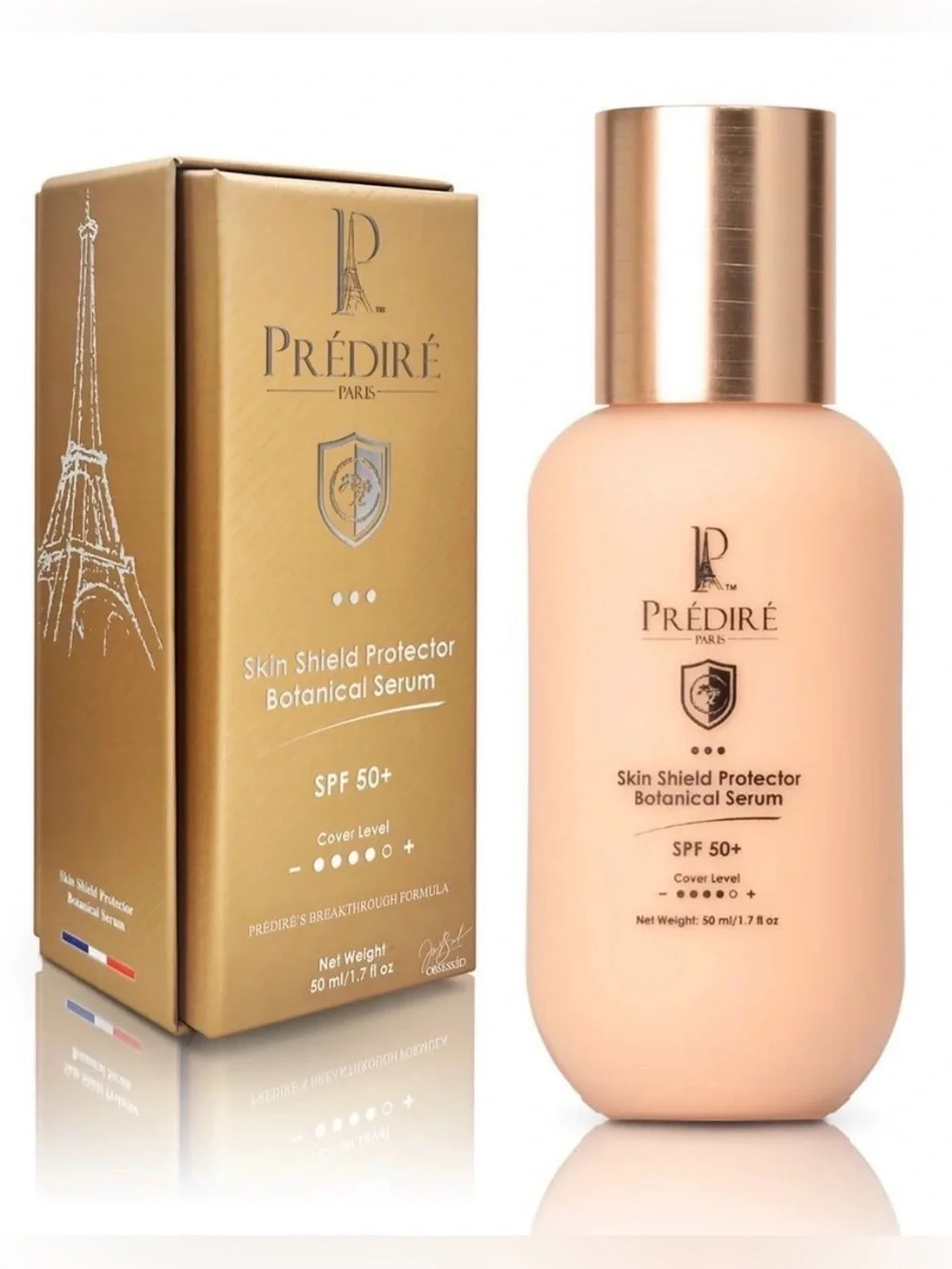 Predire Everyday Care Skin Shield Protector Cream (Tinted) SPF 50+ ~ Retail $569